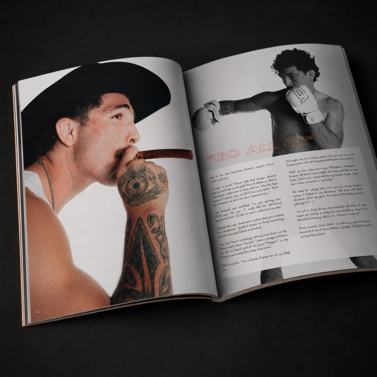 Australian MMA Magazine Issue #001 | Digital