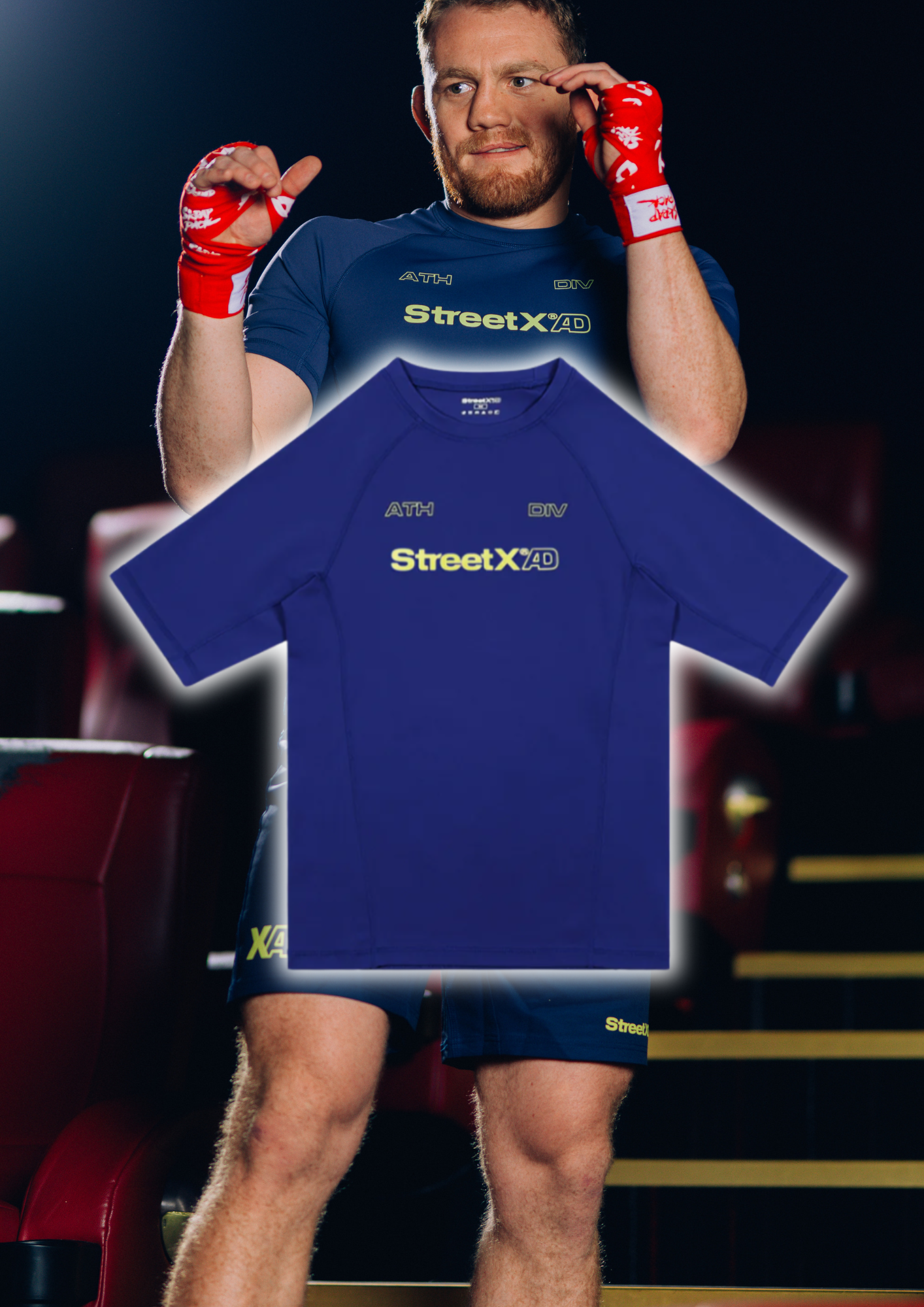 StreetXAD Rash Guard - Worn by Jack Della Maddalena
