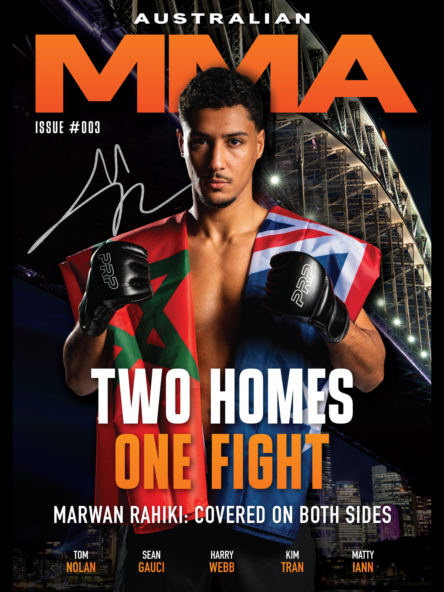 Australian MMA Magazine Issue #003 | Silver Signed Edition (Limited to 100) - PRE ORDER