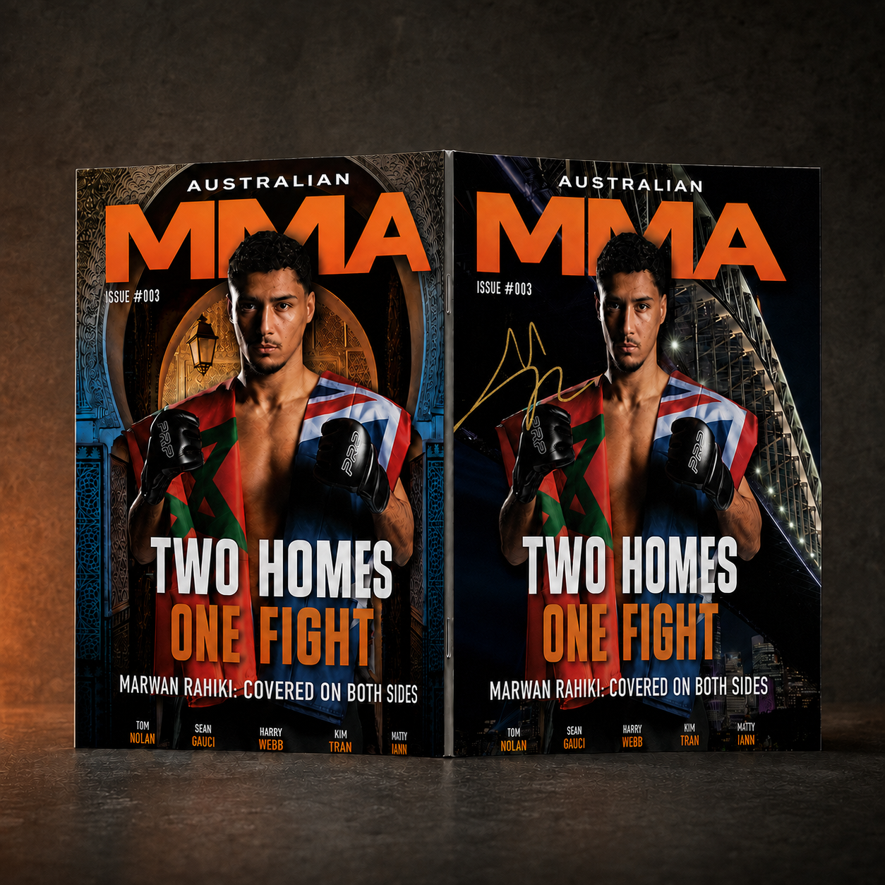 Australian MMA Magazine Issue #003 | Gold Signed Edition - Limited to 50 (PRE-ORDER)