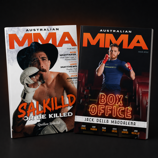 Australian MMA Magazine Catch Up Bundle | Issues #001 & #002