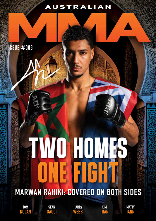 Australian MMA Magazine Issue #003 | Morocco Cover Signed Edition – Limited to 5
