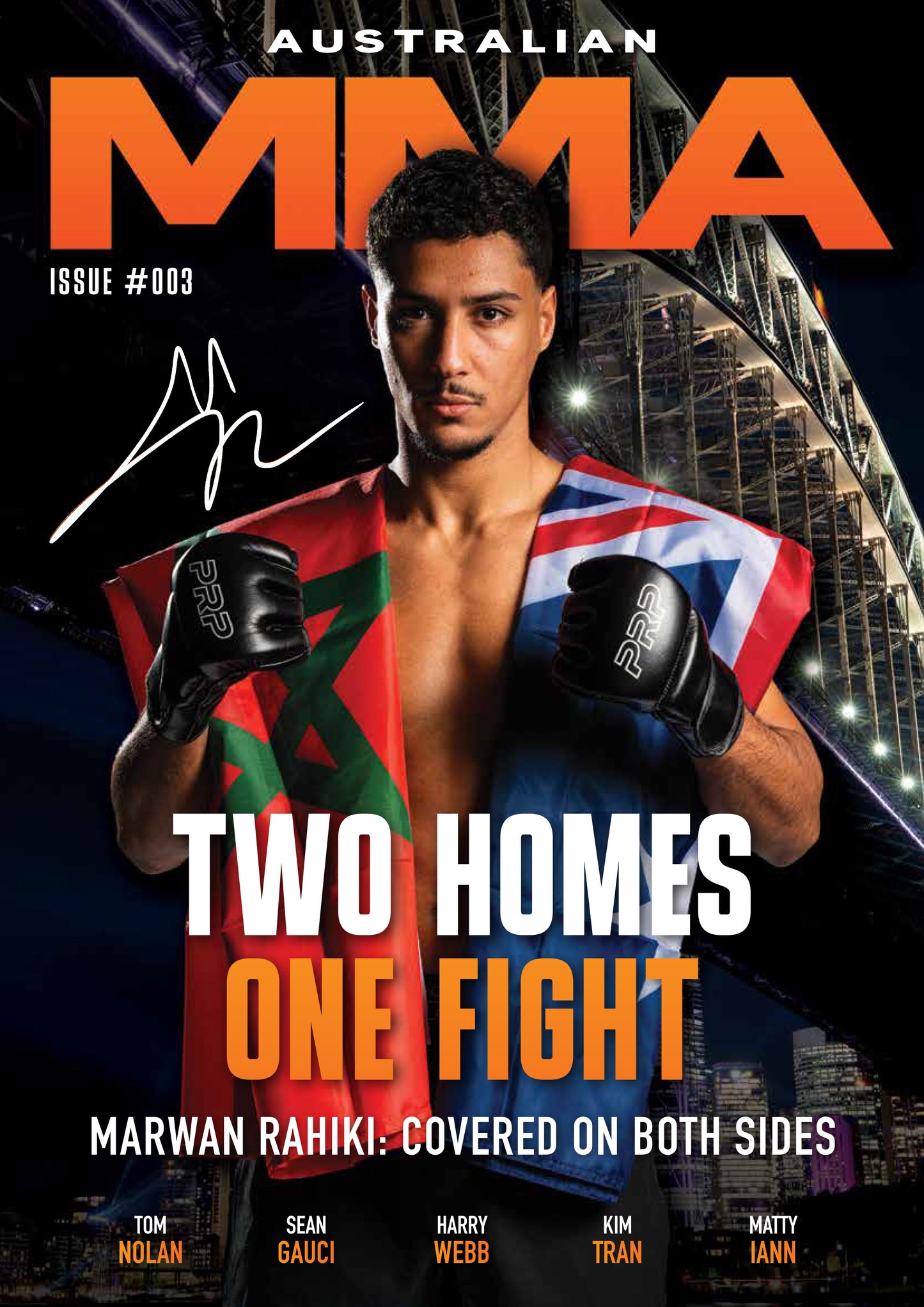 Australian MMA Magazine Issue #003 | Standard Signed Edition – Limited to 150 (PRE-ORDER)