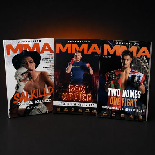 Australian MMA Magazine Complete Collector’s Edition | Issues #001, #002 & #003