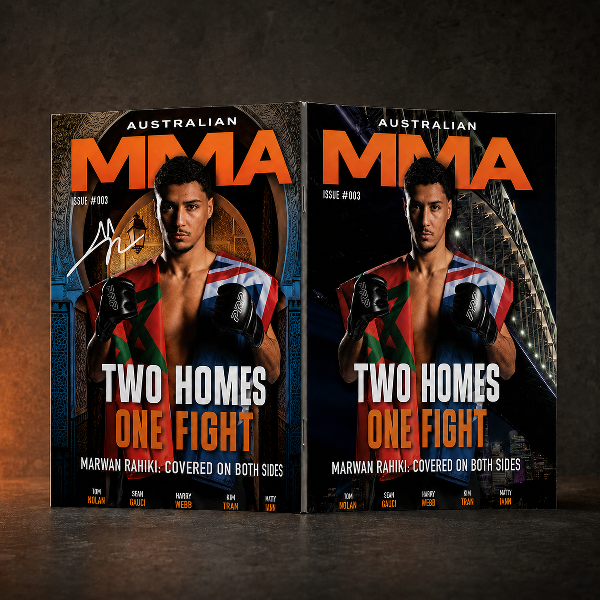 Australian MMA Magazine Issue #003 | Morocco Cover Signed Edition – Limited to 5