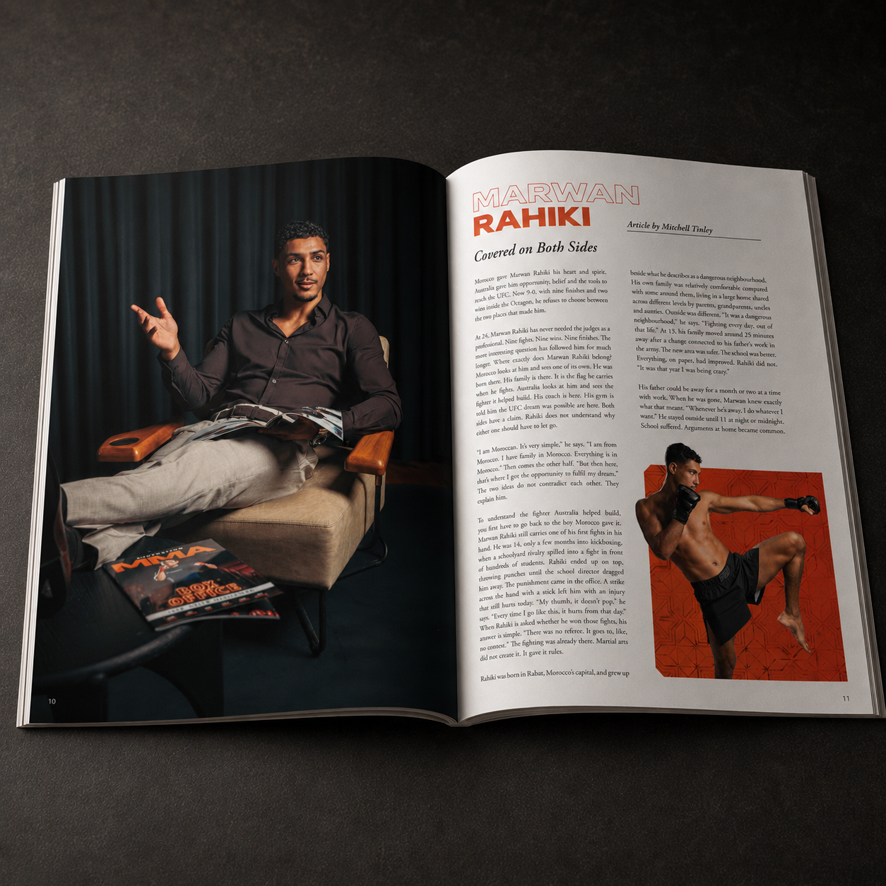 Australian MMA Magazine Issue #003 | Gold Signed Edition - Limited to 50 (PRE-ORDER)